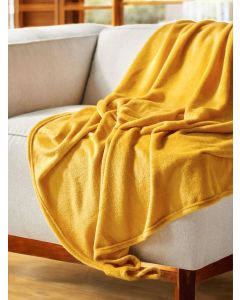VIKTORIJA Ćebe Soft One 150x200cm Oker - VLK000382-okerboja