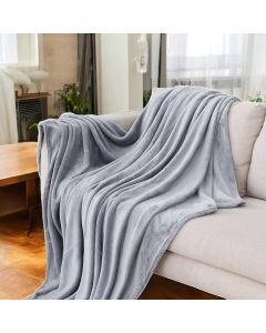 VIKTORIJA Ćebe Soft One 150x200cm Light Grey - VLK000382-lightgrey