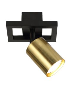 FORMA Spot lampa 1xGU10 FG153-1 BK+SG