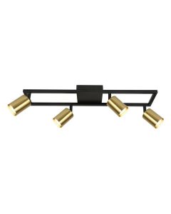 FORMA Spot lampa 4xGU10 FG153-4 BK+SG