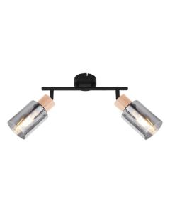 FORMA Spot lampa 2xE27 FE705-2 BK+WD