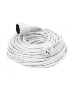 GEMBIRD SPG1-B-20 (3G1.5) Produzni kabl 1 uticnica (3x1.5mm) beli 20m - 39093
