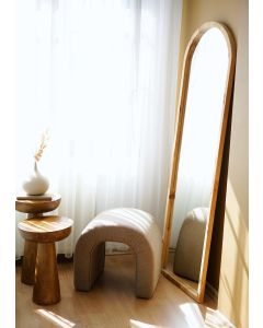 ATELIER DEL SOFA Tabure Nu, braon