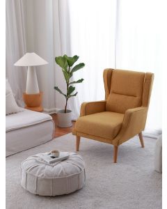 ATELIER DEL SOFA Fotelja Klam, oker