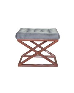 ATELIER DEL SOFA Tabure Capraz, braon/siva