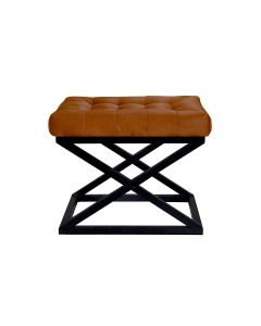 ATELIER DEL SOFA Tabure Capraz, crna/braon