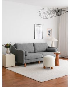 ATELIER DEL SOFA Trosed Nordi Wood, siva