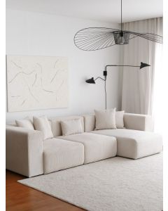 ATELIER DEL SOFA Ugaona garnitura Yolo, bela