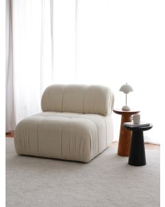 ATELIER DEL SOFA Fotelja Soli, bela