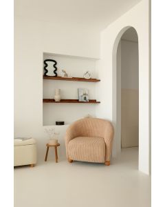 ATELIER DEL SOFA Fotelja Slon, bež