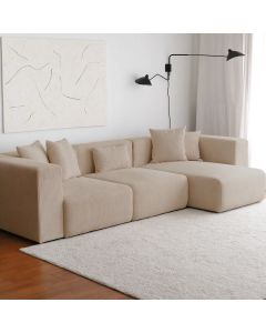 ATELIER DEL SOFA Ugaona garnitura Yolo, bež