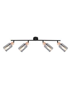 FORMA Spot lampa 4xE27 FE705-4 BK+WD