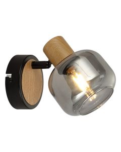 FORMA Spot lampa 1xE14 FE408-1 BK+WD