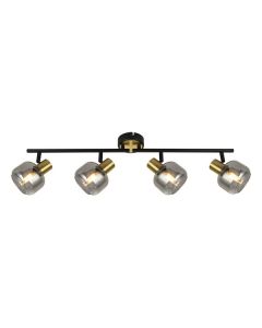 FORMA Spot lampa 4xE14 FE408-4 BK+SG