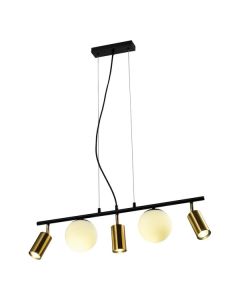 FORMA Viseća lampa FG155-5V BK+SG