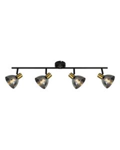 FORMA Spot lampa 4xE14 FE407-4 BK+SG