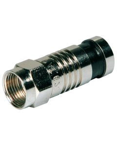 ZED electronic Kompresioni konektor extra kvalitet,  RG6,pak. 100 kom. - CO-XD/100 - 1408-1