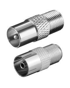 ZED ELECTRONIC Set konektora F na RF, metalni - FRF-SET2 - 3871