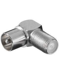 ZED ELECTRONIC Konektor F-ženski na RF muški, ugaoni, 40 kom - FPM/40 ANGLE - 10014