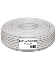 FALCOM Koaksijalni kabl RG-6, CCS, 90dB, pak. 100 met. - RG6/100-STANDARD - 17139