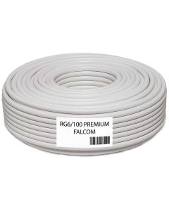 FALCOM Koaksijalni kabl RG-6, CCS, 100dB, pak. 100 met. - RG6/100-PREMIUM - 17140