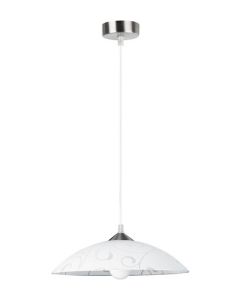 Rabalux Visilica Harmony Lux E27 1x MAX 60W beli sa motivima (3856) - 3856