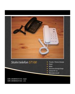 MEANIT Zični telefon ST100 beli - 7996