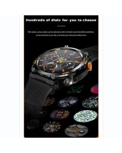 SMART WATCH Muški ručni sat HT17 black - MOMENT1281