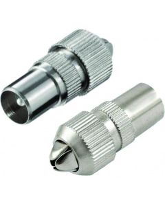 GEMBIRD IEC muški konektor, CON-RFMA, Zinc Alloy, 25kom (cena po komadu) - 38733