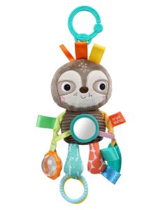 KIDS II Plišana igračka Bright stars Playful pals sloth - SKU12274