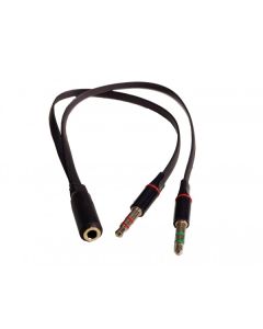 GEMBIRD AdapterCCA-418A ** 3.5mm Y razdelnik na 2x3.5mm - 39312