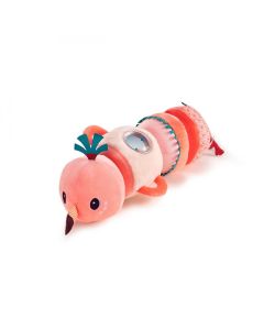 LILLIPUTIENS Plišana  zvečka flamingo Anais - 83205-1-1-1