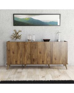 HANAH HOME Komoda Elegante 1600, braon - 389MZA1126