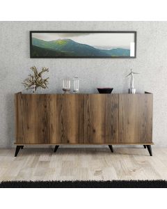 HANAH HOME Komoda Elegante 1604, braon