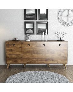 HANAH HOME Komoda Elite 1610, braon