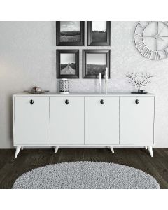 HANAH HOME Komoda Elite 1614, bela - 389MZA1131