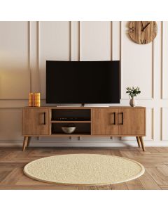 HANAH HOME TV komoda Exxen, svetlo braon