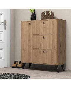 HANAH HOME Cipelarnik Bella 1802, braon - 389MZA1302