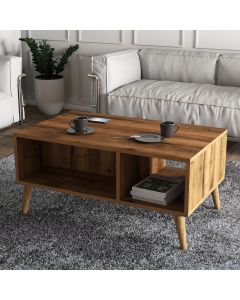 HANAH HOME Klub sto Exxen - 2072, braon - 389MZA1413
