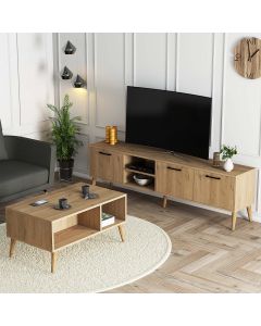 HANAH HOME Set nameštaja za dnevnu sobu 1587-2076, krem - 389MZA2130