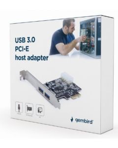GEMBIRD UPC-30-2P USB 3.0 PCI-Express host adapter - 9671