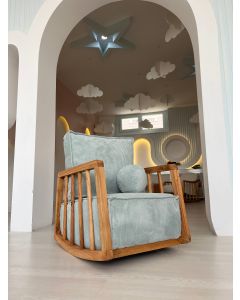 ATELIER DEL SOFA Fotelja za decu Sallanan, plava - 391EVL1102