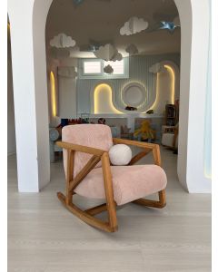 ATELIER DEL SOFA Fotelja za ljuljanje NiniMini, roze