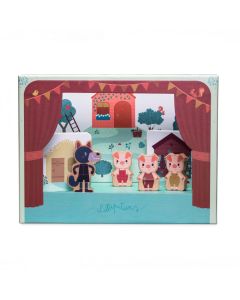 LILLIPUTIENS Magnetno pozorište Tri praseta - 83407