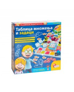 LISCIANI Edukativna igra Mali Genije SR Tablica množenja I zadaci RS67435 - 39271