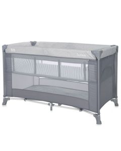 LORELLI Prenosivi krevetac Torino Striped elements, siva - 10080462213
