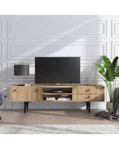 HANAH HOME TV komoda Alessa, svetlobraon - 393MRD1103