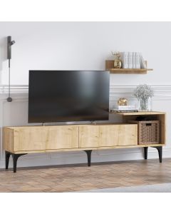 HANAH HOME TV komoda Lia, svetlobraon - 393MRD1109