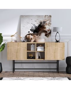 HANAH HOME Komoda Flory, braon - 393MRD1117