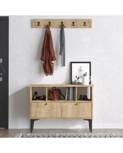 HANAH HOME Cipelarnik Daisy, svetlobraon - 393MRD1127